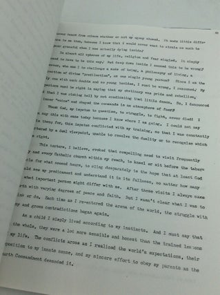 "...That I May Know Myself..." - A Memoir written in search for Self
