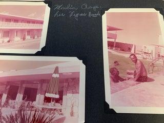 Item #1265151 AN ORIGINAL FAMILY PHOTO ALBUM OF A BLACK AMERICAN FAMILY'S VACATIONS, 1950s/1960s....
