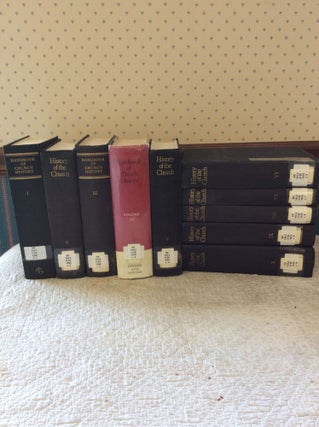 Item #1265943 HANDBOOK OF CHURCH HISTORY: 10v set. Hubert Jedin, eds John Dolan