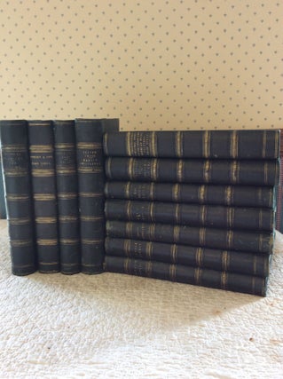 Item #1267267 19 WORKS BOUND IN 11 VOLUMES - CHAPMAN & HALL 19th CENTURY EDITION. Charles Dickens