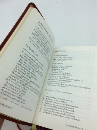 THE BOOK OF COMMON PRAYER and Administration of the Sacraments and Other Rites and Ceremonies of the Church Together with the Psalter or Psalms of David According to the Use of the Episcopal Church