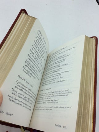 THE BOOK OF COMMON PRAYER and Administration of the Sacraments and Other Rites and Ceremonies of the Church Together with the Psalter or Psalms of David According to the Use of the Episcopal Church