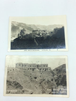 Item #1268037 POSTCARDS: ZANE GREY'S HOME, AVALON, CA. Zane Grey