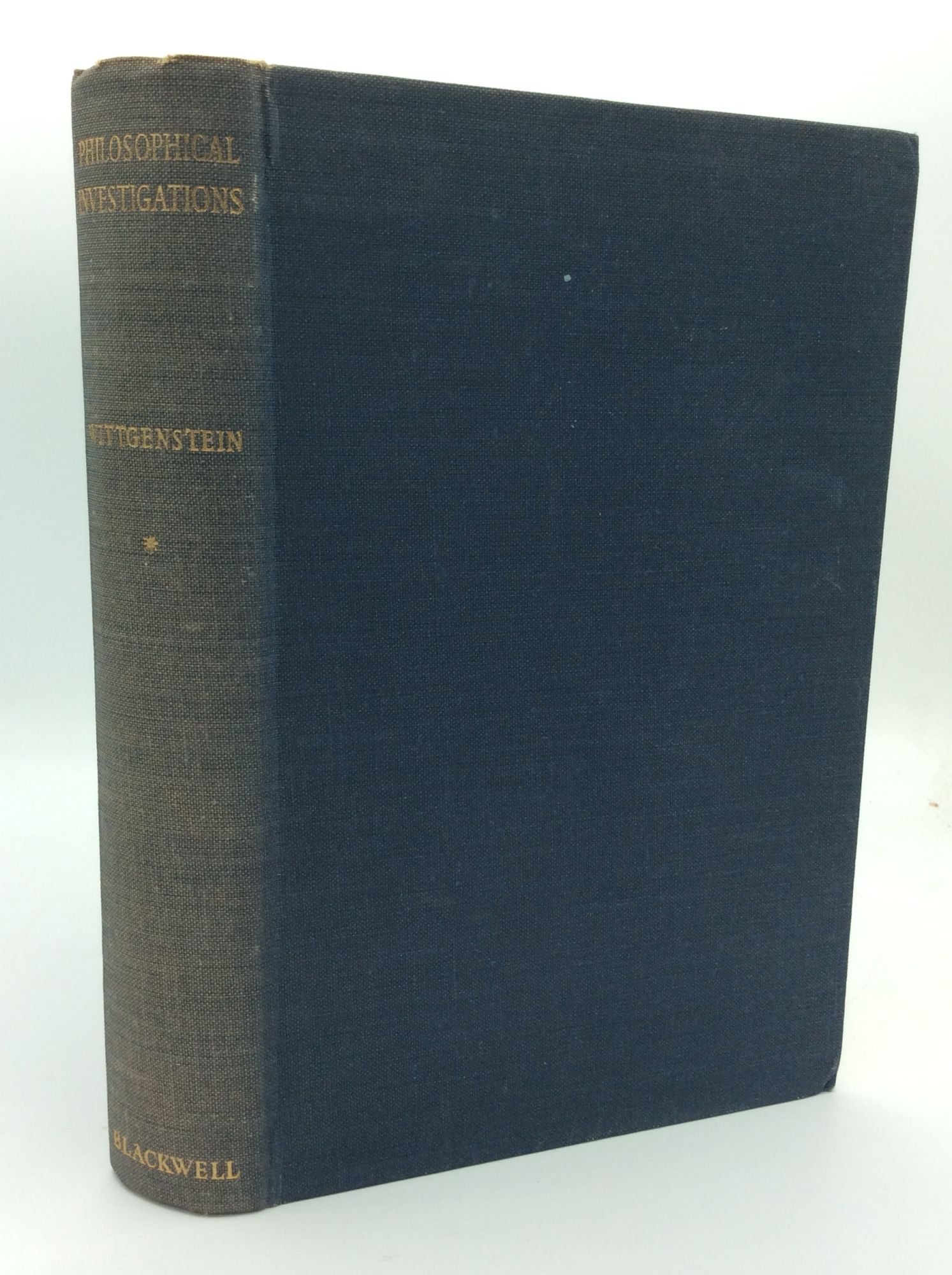 PHILOSOPHICAL INVESTIGATIONS Second Edition Ludwig Wittgenstein