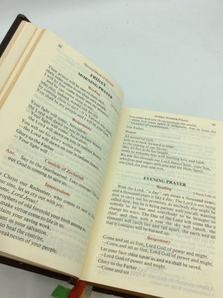 CHRISTIAN PRAYER: THE LITURGY OF THE HOURS: Morning Prayer- Daytime Prayer - Evening Prayer - Night Prayer - Office of Readings (Selections) - Edition with Music