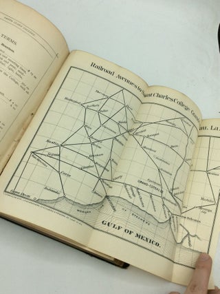 BOUND VOLUME OF 24 CATHOLIC COLLEGE CATALOGUES 1882-1883