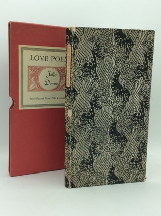 Item #1272671 LOVE POEMS Including "Songs and Sonets" and "Elegies" John Donne