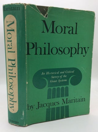 Item #1273817 MORAL PHILOSOPHY: An Historical and Critical Survey of the Great Systems. Jacques...