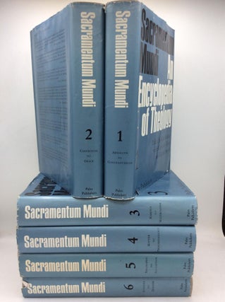 Item #1287235 SACRAMENTUM MUNDI: An Encyclopedia of Theology 6 Volumes. ed Karl Rahner