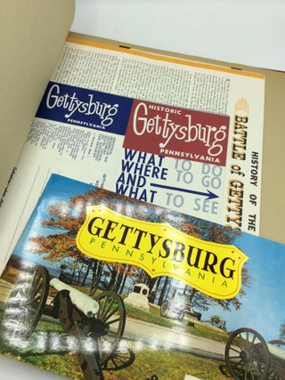 UNIQUE SCRAPBOOK OF GETTYSBURG PENNSYLVANIA