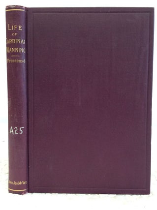Item #130251 PURCELL'S "MANNING" REFUTED: Life of Cardinal Manning with a Critical Examination of...