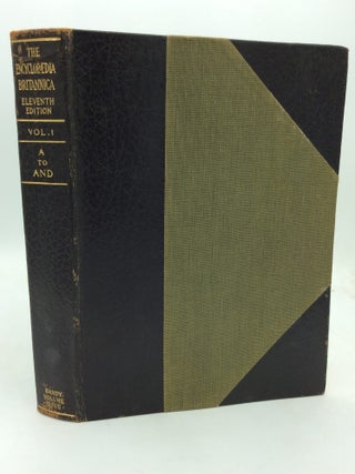 THE ENCYCLOPEDIA BRITANNICA: 11TH EDITION