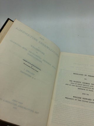 THE ENCYCLOPEDIA BRITANNICA: 11TH EDITION