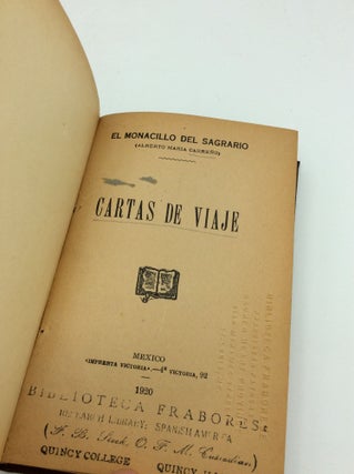 CARTAS DE VIAJE