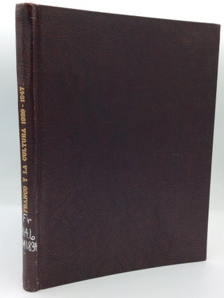 Item #130651 FRANCO Y LA CULTURA: Labor del Estado Espanol 1939-1947. Anonymous