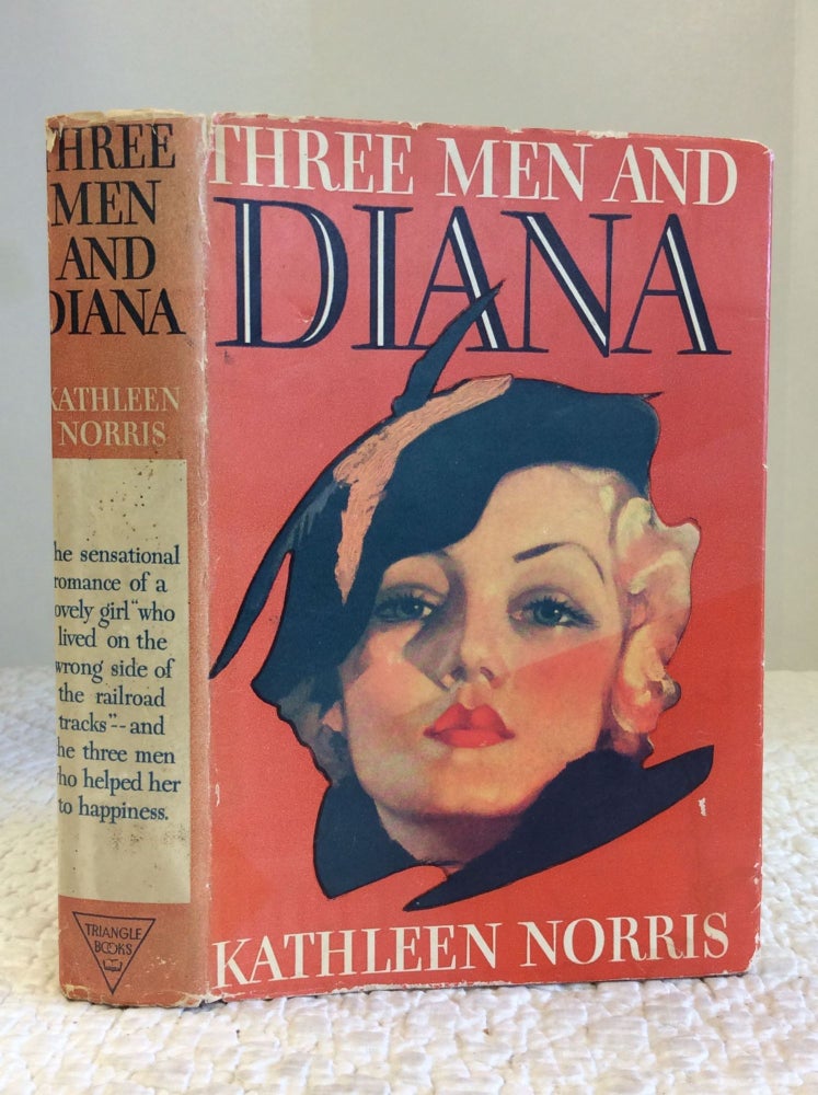 Item #140618 THREE MEN AND DIANA. Kathleen Norris.