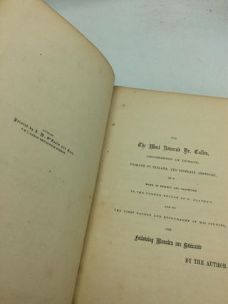 MEMOIRS OF THE MOST REV. OLIVER PLUNKET, ARCHBISHOP OF ARMAGH, AND PRIMATE OF ALL IRELAND