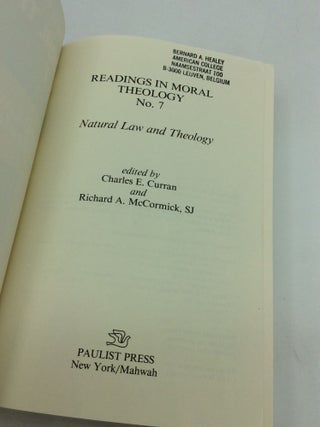 READINGS IN MORAL THEOLOGY No. 7: Natural Law and Theology