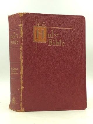 Item #141871 NEW CATHOLIC EDITION OF THE HOLY BIBLE. Confraternity of Christian Doctrine