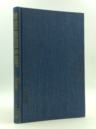 Item #143729 DO YOU BELIEVE IN GOD? Karl Rahner