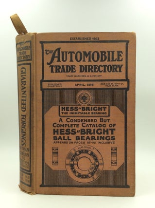 Item #144930 THE AUTOMOBILE TRADE DIRECTORY. The Automobile Trade Directory