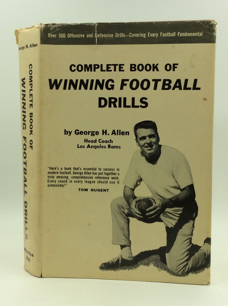 Item #145287 COMPLETE BOOK OF WINNING FOOTBALL DRILLS. George H. Allen.