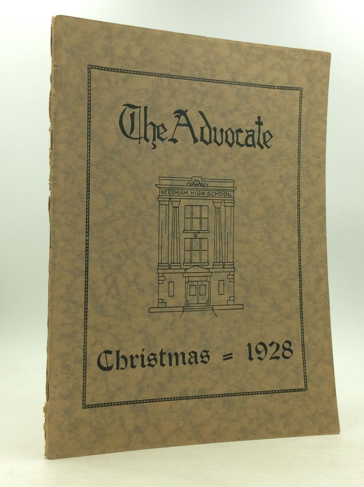 Item #149666 THE ADVOCATE: Christmas 1928. Needham High School.