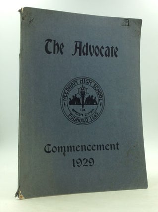 Item #149690 THE ADVOCATE: Commencement 1929. Needham High School