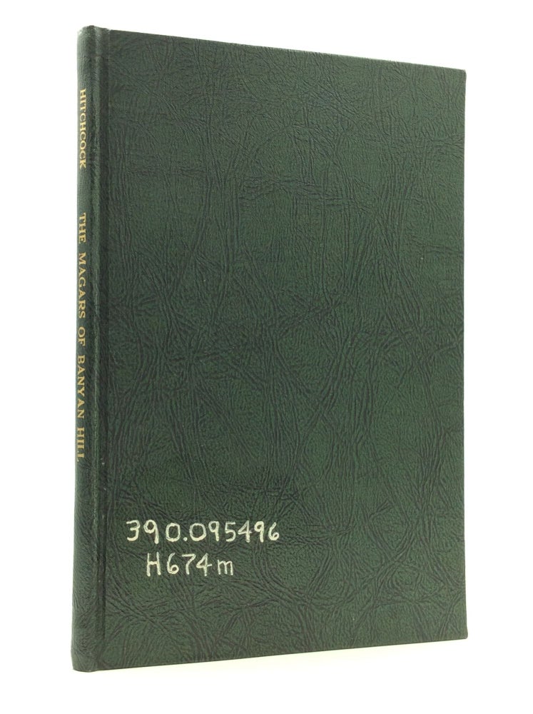 Item #151416 THE MAGARS OF BANYAN HILL. John T. Hitchcock.