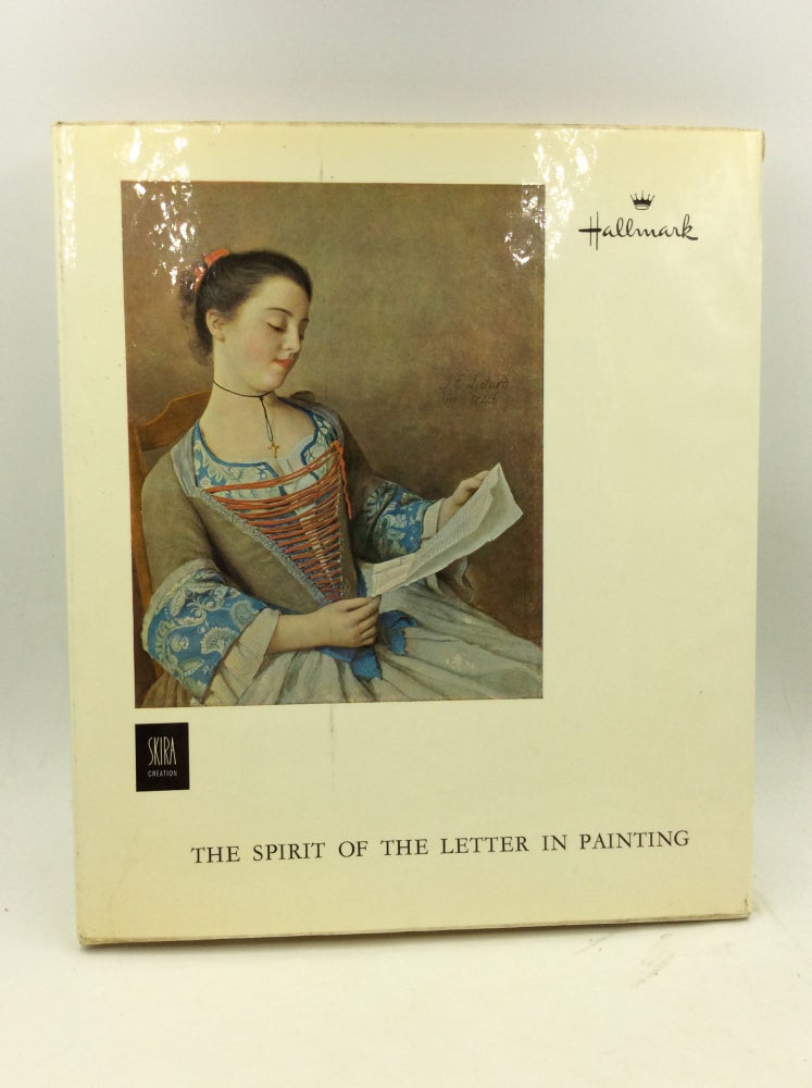 Item #160777 THE SPIRIT OF THE LETTER IN PAINTING. Jean Leymarie.