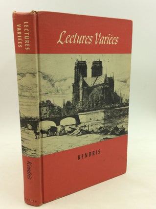 Item #161647 LECTURES VARIEES. Christopher Kendris