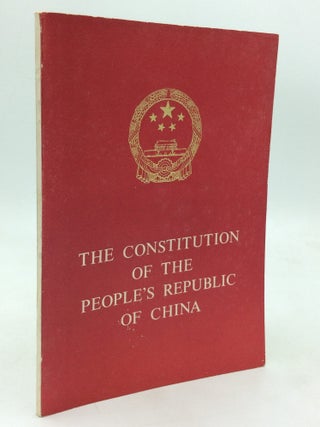 Item #161672 THE CONSTITUTION OF THE PEOPLE'S REPUBLIC OF CHINA