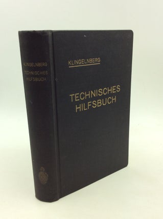Item #162051 KLINGELNBERG TECHNISCHES HILFSBUCH. Ernst Preger, Rudolf Reindl