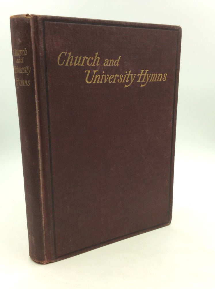 Item #162884 CHURCH AND UNIVERSITY HYMNS for Mixed Voices. ed Edward John Smith.