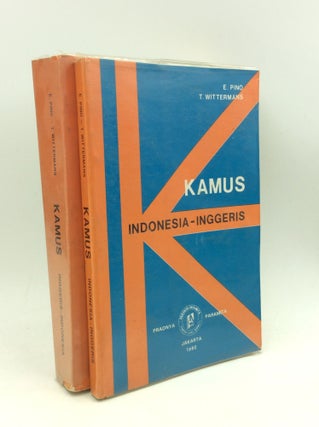 Item #163194 KAMUS INGGERIS-INDONESIA, INDONESIA-INGGERIS (2 volumes). E. Pino, T. Witterman