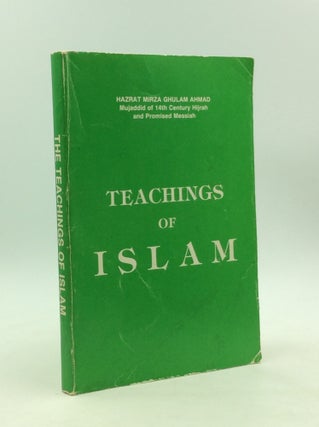 Item #163560 TEACHINGS OF ISLAM. Hazrat Mirza Ghulam Ahmad