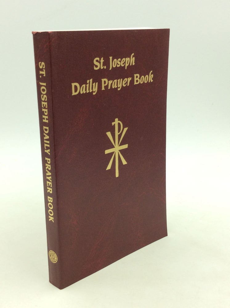 Item #163923 ST. JOSEPH DAILY PRAYER BOOK: Prayers, Readings, and Devotions for the Year; Including Morning and Evening Prayer from the "Liturgy of the Hours" (1st Week). Catholic devotional.