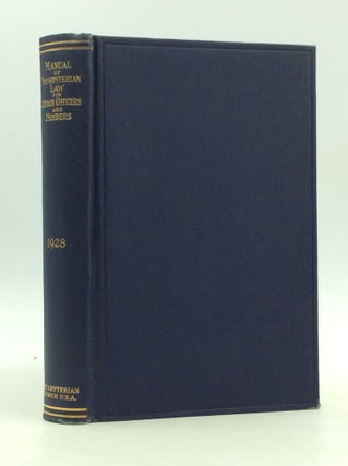 Item #164279 MANUAL FOR CHURCH OFFICERS AND MEMBERS of the Government, Discipline, and Worship of...