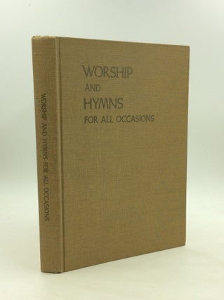 Item #164756 WORSHIP AND HYMNS FOR ALL OCCASIONS