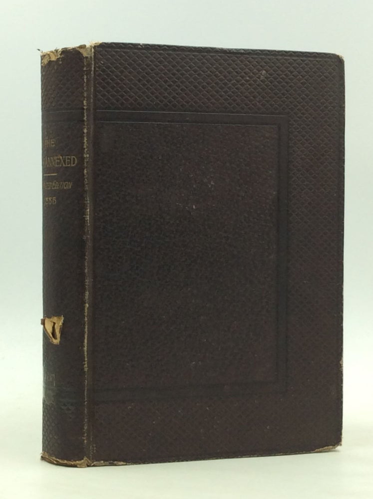 Item #165465 THE BOOK ANNEXED TO THE REPORT OF THE JOINT COMMITTEE ON THE BOOK OF COMMON PRAYER as Modified by the Action of the General Convention of MDCCCLXXXIII.