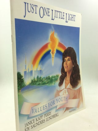 Item #165838 JUST ONE LITTLE LIGHT: Songs correlated with the young women's program,...