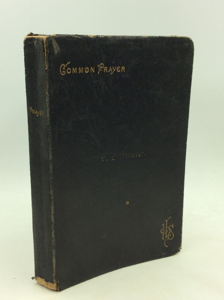 Item #166403 THE BOOK OF COMMON PRAYER and Administration of the Sacraments and Other Rites and Ceremonies of the Church: According to the Use of the Protestant Episcopal Church in the United States of America; Together with the Psalter or Psalms of David. Episcopal Church.