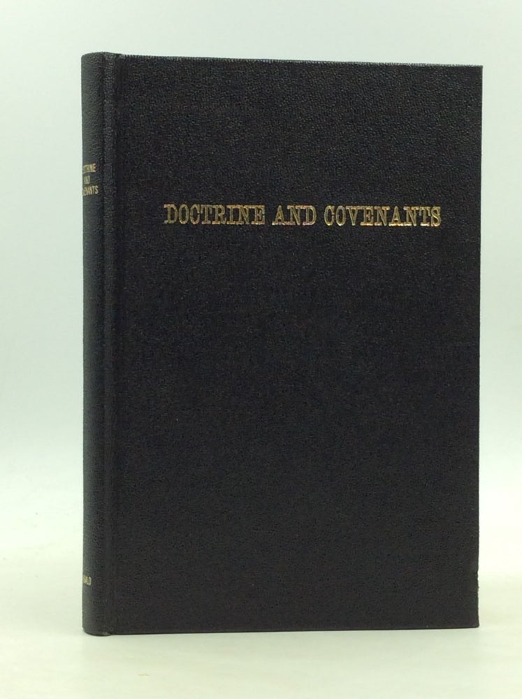 Item #167279 BOOK OF DOCTRINE AND COVENANTS. Reorganized Church of Jesus Christ of Latter Day Saints.