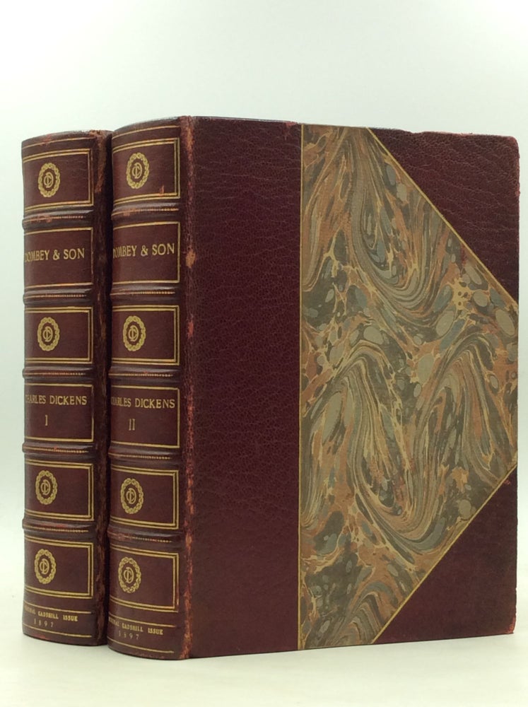 Item #167506 DEALINGS WITH THE FIRM OF DOMBEY AND SON: Wholesale, Retail, and for Exportation (2 volumes). Charles Dickens.