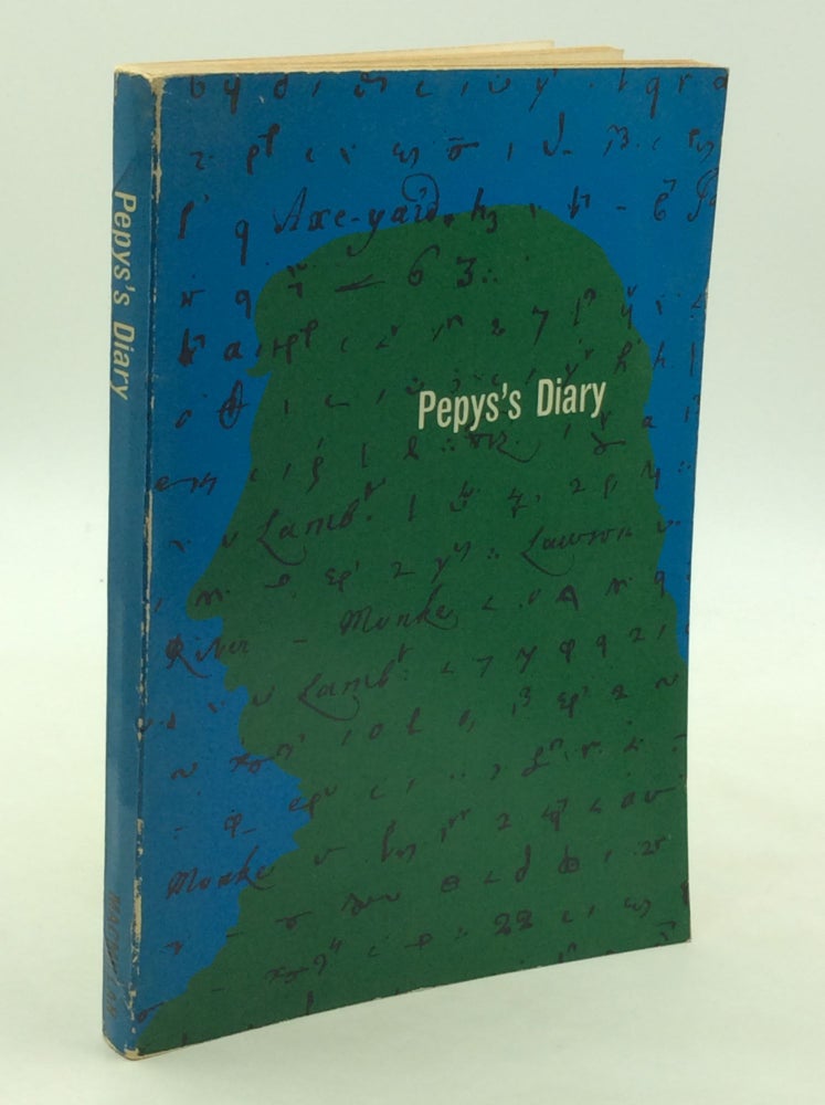 Item #168015 PEPYS'S DIARY. Samuel Pepys, ed J P. Kenyon.