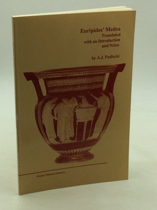 Item #168021 EURIPIDES' MEDEA Translated with an Introduction and Notes. Euripides, trans A J....