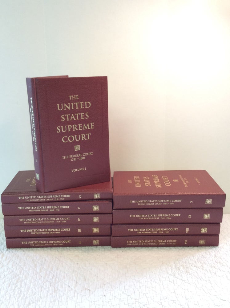 Item #168297 THE UNITED STATES SUPREME COURT Volumes 1-10. George J. Lankevich.