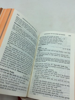 NEW SAINT JOSEPH WEEKDAY MISSAL: Complete Edition, Vols. I-II