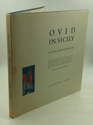 Item #168990 OVID IN SICILY. Allen Mandelbaum