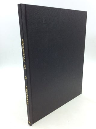 Item #169533 DISSERTATIO HISTORICO-LITTERARIA DE PYTHAGORA, quam cum Consensu Amplissimae...